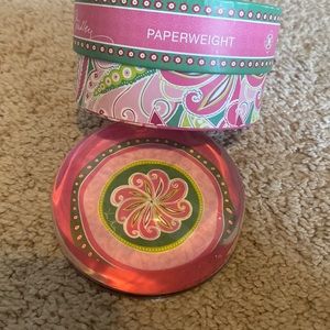 Vera Bradley paperweight in box